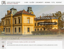 Tablet Screenshot of daspavlovice.cz